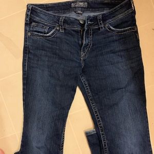 Silver jeans